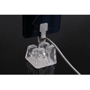 COMER Universal Charging Dock Tablet Pc Display pedestal with alarm system