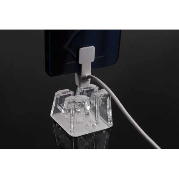 Buy COMER Hot sale rechargeable multiport 6 ports security alarm and charging display devices at wholesale prices