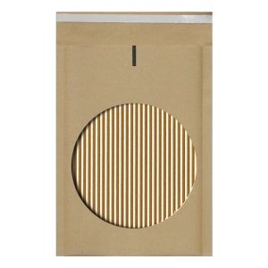 Anti Static Kraft Corrugated Paper Padded Mailers With Copperplate Printing