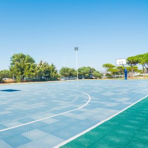 No Cracking Interlocking Suspension Floor Modular Tennis Court Surface