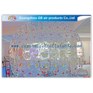 Big Transparent Inflatable Bubble Ball / Hamster Ball Popular Adults Soccer