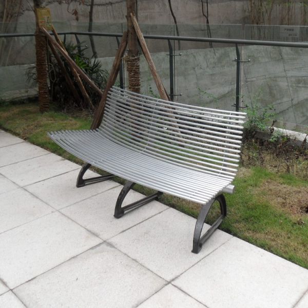 8 People ISO14001 Certified Metal Picnic Table Bench Set