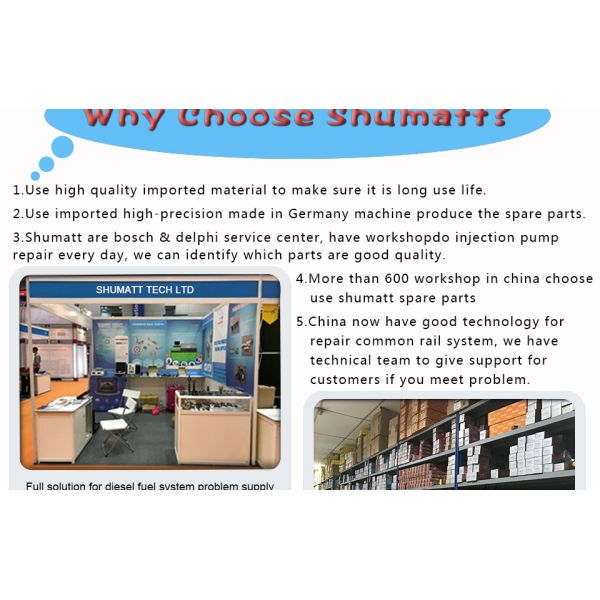 Genuine CR Shumatt Injector Control Valve 295040-6800 for diesel fuel engine