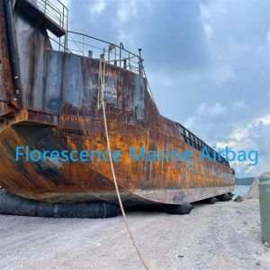 marine Salvage Pneumatic Rubber Air Bags Underwater Air Lift