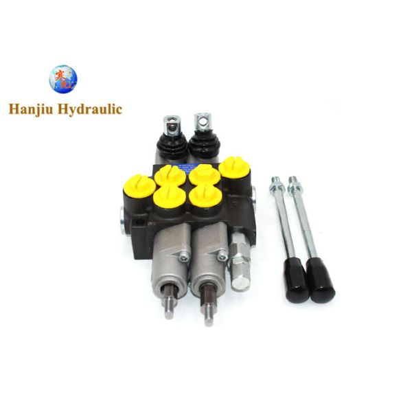 Hydraulic Distributors Control Valves Floating Position Double Acting Monoblock