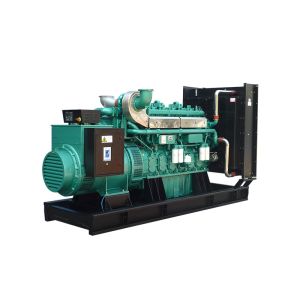400V Yuchai Diesel Generator Set Green With Generator-Drive Engines