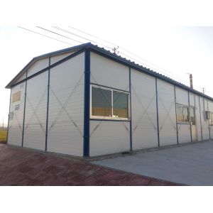 K type fire&water proof eps or rockwool panel prefab house