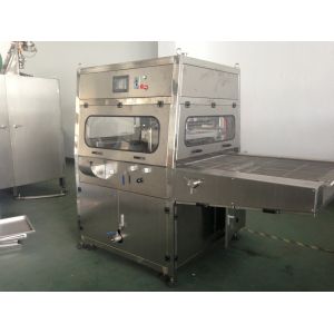 High Productivity 1-1000kg/H Chocolate Coating Machine With Cooling Tunnel
