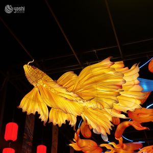 Chinese Traditional Festival Animal Lanterns - Goldfish Sculpture LED Lighting