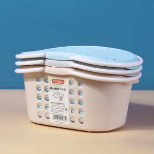 Bathroom Storage Simple 24*17.5*11.5cm Plastic Bath Basket