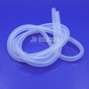 Soft Rectangular Thin LFGB Medical Grade Rubber Tubing