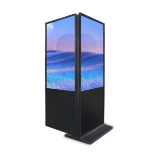 49 Inch Alone Stand Double Sided LCD Display Advertising Multimedia Player