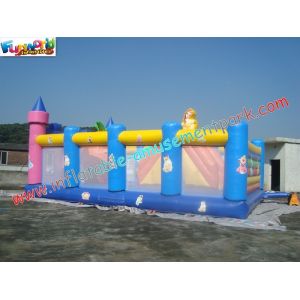 Customized Princess Giant Inflatable Amusement Park Games / Inflatable Funcity