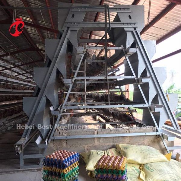 A Frame Animal Poultry Farming Battery Cage System Stable Structure 2022 Hot