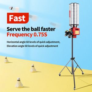 SIBOASI B3 Badminton Shuttlecock Feeder Machine Smart Badminton Shooting Machine