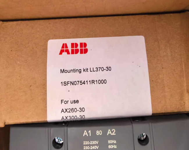 AX370-30 ABB Ac contactor Small medium sized motors load control