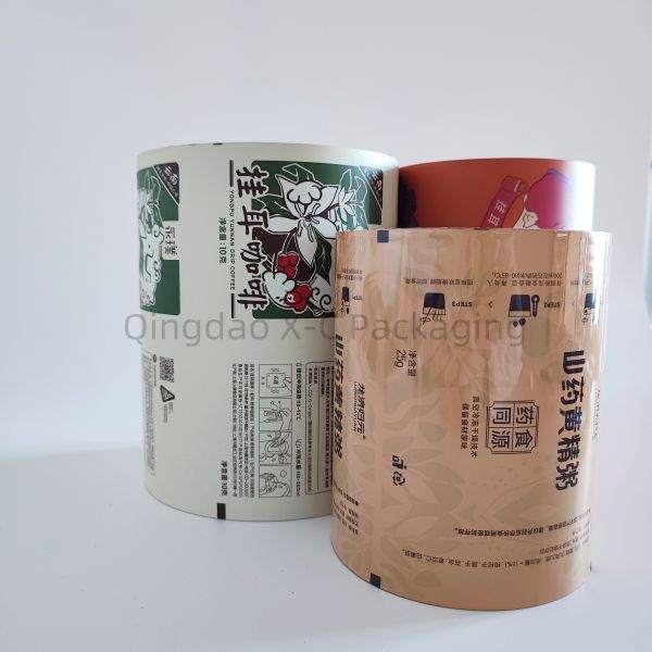 Customizable Laminated Packaging Film Roll Water Resistant Self Adhesive