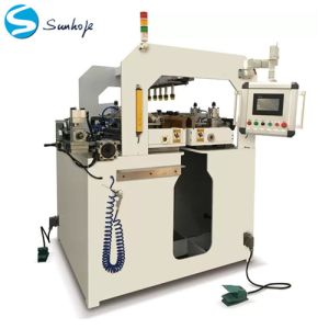 China 6-Cylinder Pneumatic Control Radiator Plastic Tank Clinching Machine on sale