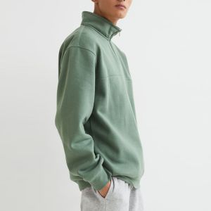 Personalized Embroidered Blank Oversized Sweatshirts Crocheted Weaving Method