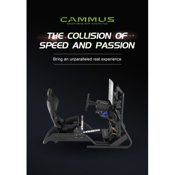 FCC Certified Cammus Aluminum Shifter Direct Drive Sim Racing Simulator