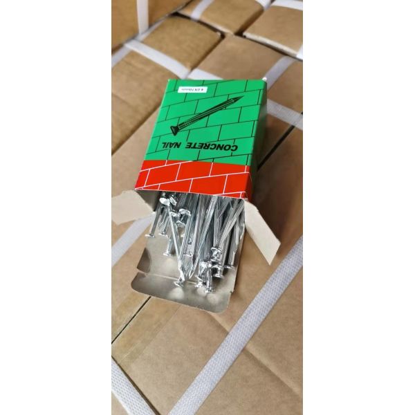 Buy Customized Galvanised Concrete Nails High Carbon 55# Steel Material at wholesale prices
