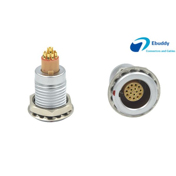 16 Pin Female Lemo B Series EGG.1B.316 Lemo Push Pull Connector For Red Camera