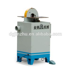 Bent curved tube grinding and buffing machine