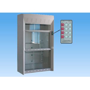Custom Made Floor Mounted Walk In Fume Hood With Microprocessor Control System