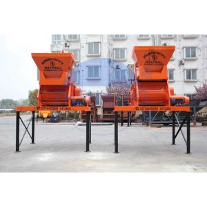 18.5 Kw Js500 Cement Mixer Machine, Industrial 30s - 45s Twin Shaft Concrete