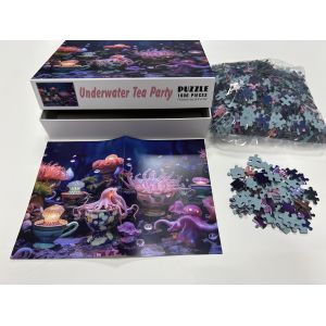 Educational Jigsaw Puzzle for Kids 3+ with Interlocking Pieces