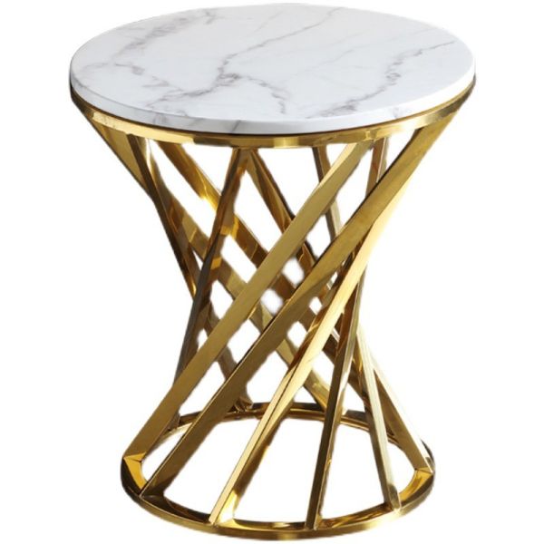 Buy Coffee Table, Side Table, Marble Table, Stainless Steel Table, Luxury Furniture, round table at wholesale prices