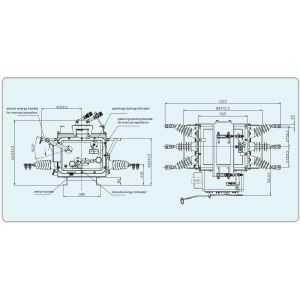China Power Distribution Air Load Break Switch , Load Break Interrupter Switch on sale