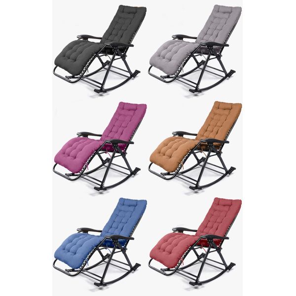 Custom Logo Sun Recliner Lounge Chair Outdoor Garden Camping Foldable Portable Chair