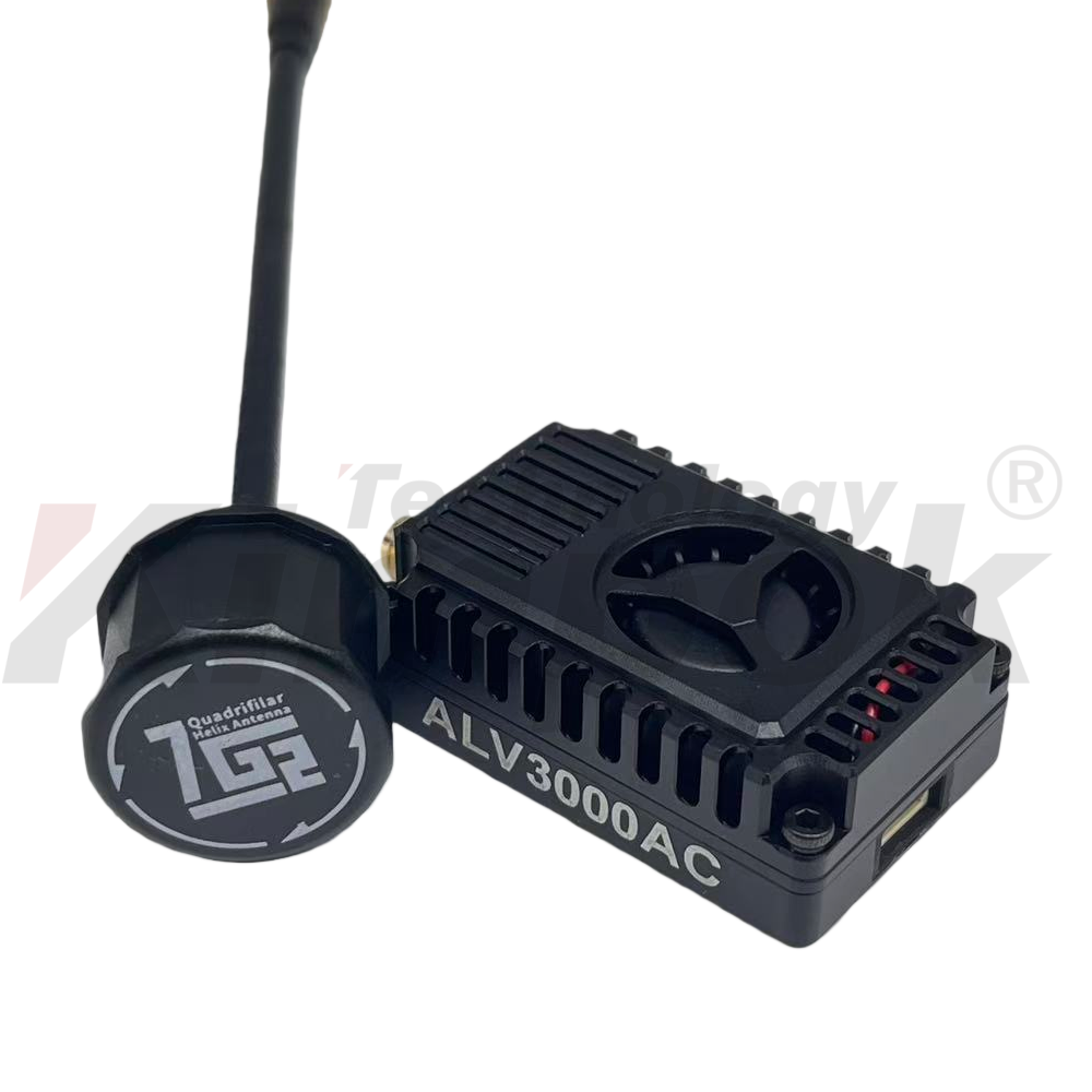ALV3000AC 6.1-7.2GHz 3W High-Power Video Transmitter Module with 7-36V Input for