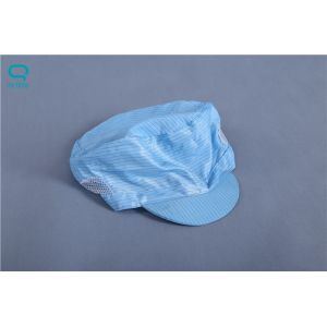 Washable Anti Static Hat , Unisex Clean Room Cap SGS Certificated