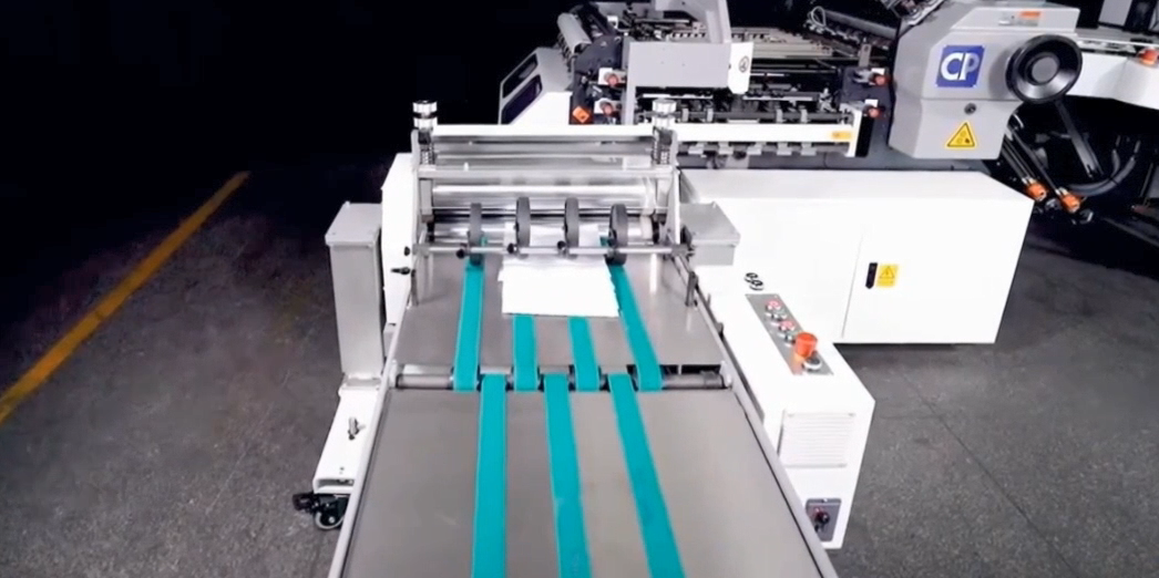 Stream Press Stack Delivery Integrated Pressing Rollers Height Adjustable Infeed