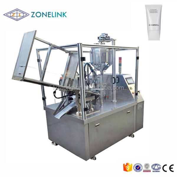 Cosmetic Cream Ointment Plastic Soft Tube Filling Machine Automatic Tube Filling and Sealing Machine