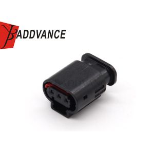 Kostal 09406621 3 Way Sealed MLK 1,2 - L100 Black Female Connector Wire With Short CPA