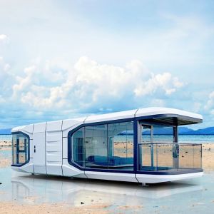 Customizable Capsule Mobile Home Durable Capsule Container House