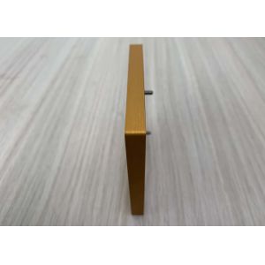 Yellow Surface Custom Grain 6003 Aluminum Cnc Machining Parts