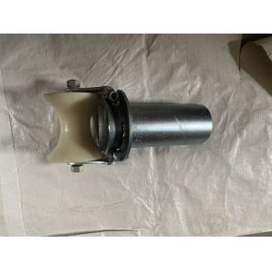 China Heavy-Duty Steel Bellmouth Cable Roller with 1 Year Warranty and 4.3kg Weight for Smooth Cable Installation on sale