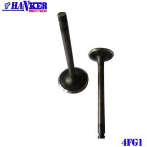 Diesel Engine Valve Isuzu Intake 4FG1 Corrosion Resistant Nitrided Valves