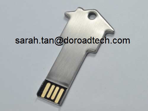Cheap Best Quality True Capacity Metal Key Shaped USB Flash Disks