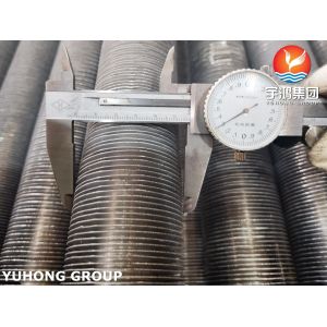 Extruded Finned Tube ASTM A179 With AL1060 Fins For Heat Exchanger