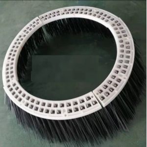 Quality Used for Wayne 32 Holes 4 Segments Steel Side Brushes Gutter Broom for sale