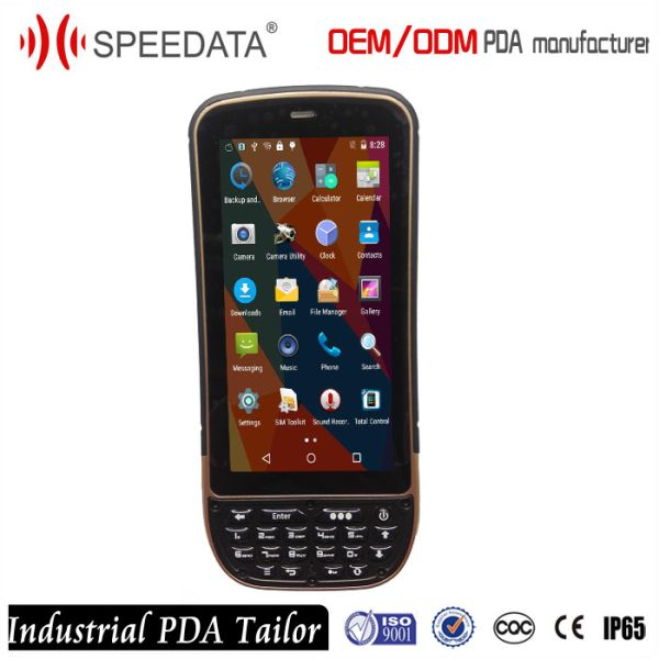 Buy Waterproof Handheld Pda Barcode Scanner Touch Screen With 8MP Camera at wholesale prices
