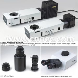 50X - 500X Trinocular BD, DIC Metallurgical Optical Microscope with Semi-APO A13