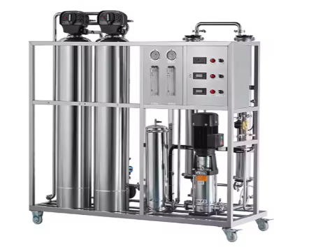 Cosmetic Food Industry RO Water Treatment Machine 1000LPH With EDI