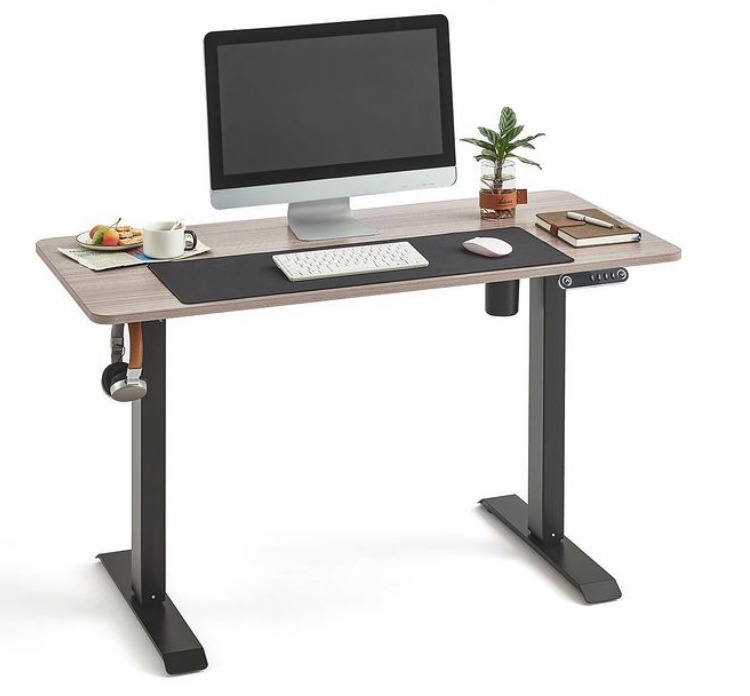 Customizable Electric Height Adjustable Standing Workstation for 60 KG Weight Capacity