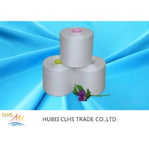 100% Spun Polyester Sewing Thread 20S/3 Raw White Yarn